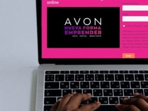Landing page Avon